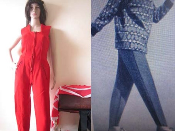 Original 40s 50s Ski One-piece Steghose Ski Jumpsu