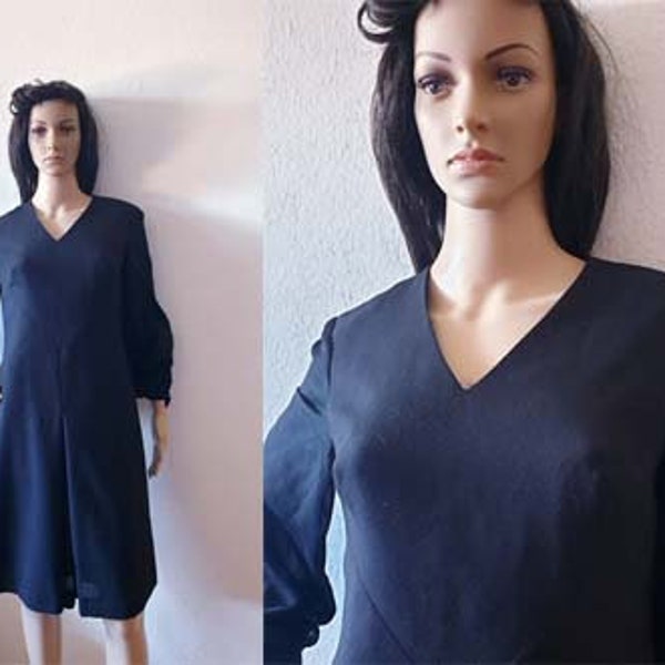 Vintage 60s tut 40s   Kleid Wolle