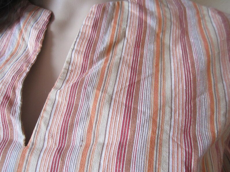 Vintage La Rochelle linen blouse shirt Blouse Smeter