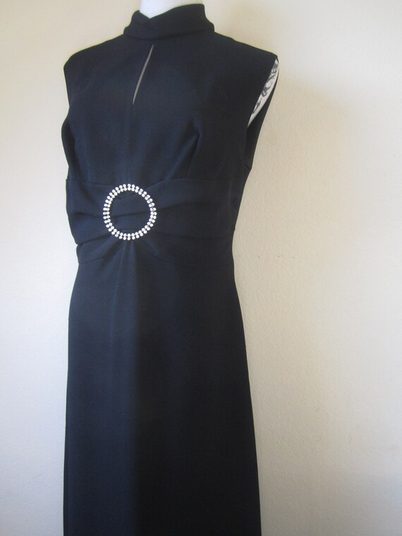 Vintage Evening Dress 70s Maxi Dress Evening Dress