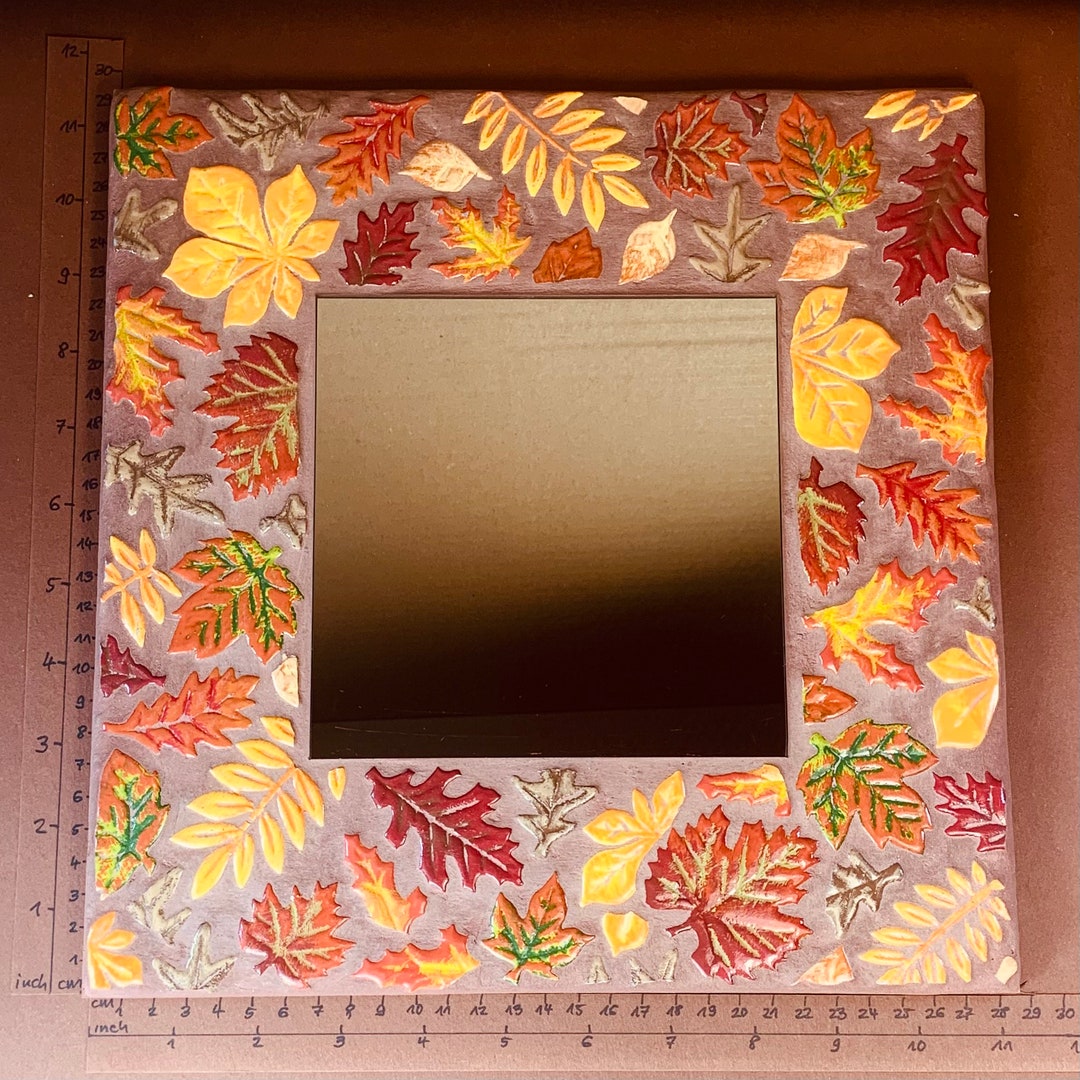 DIY Mosaic Mirror Kit Complete in the Design colorful Etsy