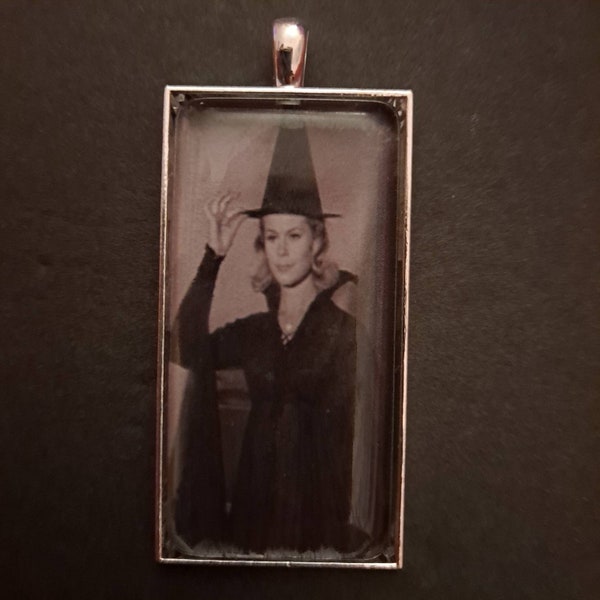 1" x 2" Rectangle Photo Pendant: Elizabeth Montgomery as Samantha Stephens from Bewitched