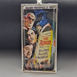 1&quot; x 2&quot; Rectangle Photo Pendant: The Raven Movie Poster, 1963