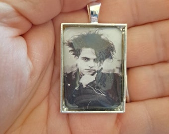 1" x 1.35" Rectangle Photo Pendant: Robert Smith