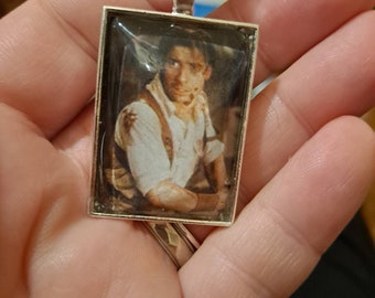 1" x 1.35" Rectangle Photo Pendant: Brendan Fraser as Rick O'Connell