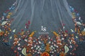 LS104/embroidery flower veil / embroidery veil/handmade veil/ bridal veil/ wedding veil/chapel veil/ custom veil product logo