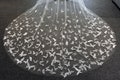 Ls88/Pearl&Rhinestone, butterfly veil/ drop veil/ cathedral veil/custom veil product logo