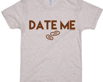 Date Me Vegan T-Shirt: WBB Festival Tri-Blend Graphic Tee - Vegan Gift