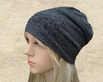 Boho Slouchy Beanie: Women's Casual Polyester Hat