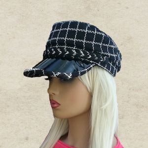 Women&#39;s newsboy hat, Newsboy cap women, Womens Baker Boy Hat, Classic Breton Hat, Captains Hat, Visor cap hat, Winter visor hats