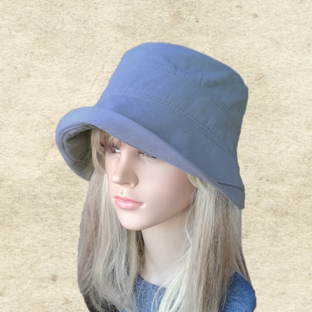 Summer Cloche Hats Sun Womens Hats Gray 