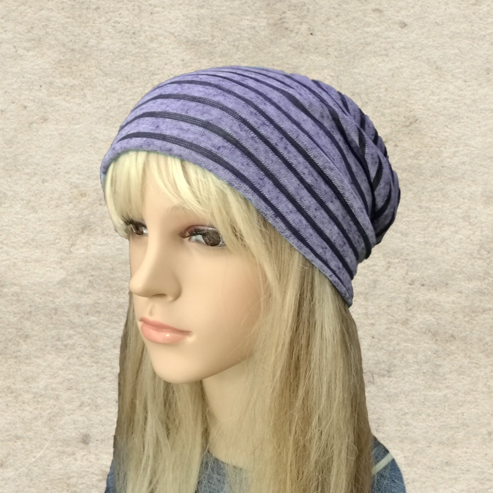 Slouch Beanies Hats, Light Slouchy Beanie, Fabric Slouch Beanie