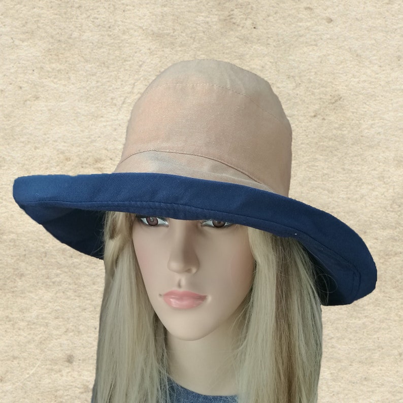 Womens Summer Hats, Sun Cotton Cloche, Beach Sun Hats, Flapper Hats Sun