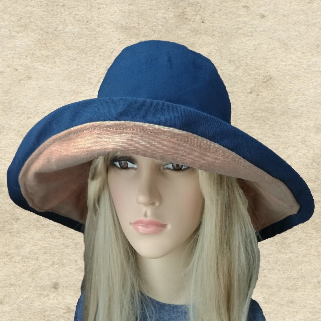 Suns Hats Cotton Summer Womens Hats Hats Large Brim Etsy