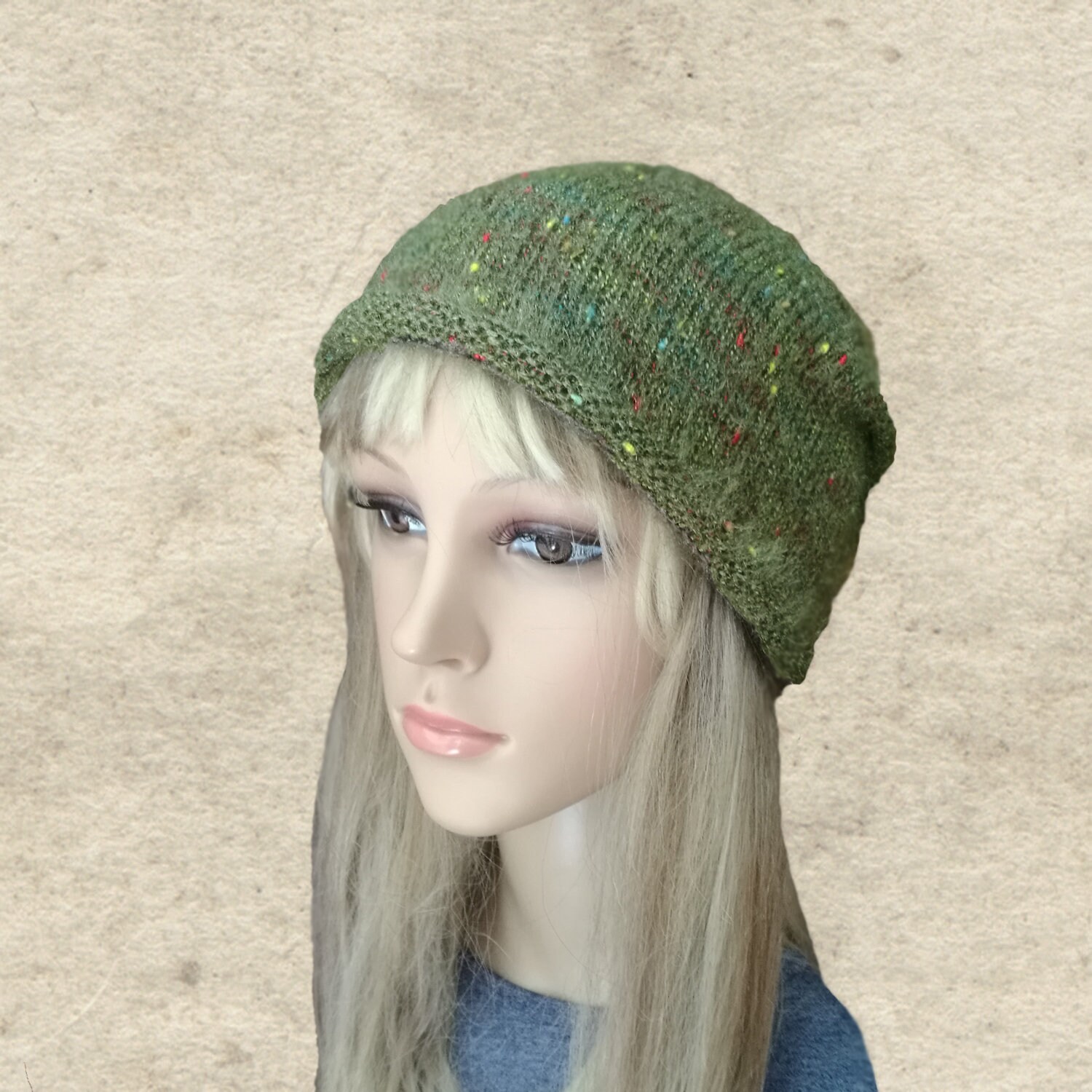 Hippie Slouch Hats Slouchy Beanie Women 