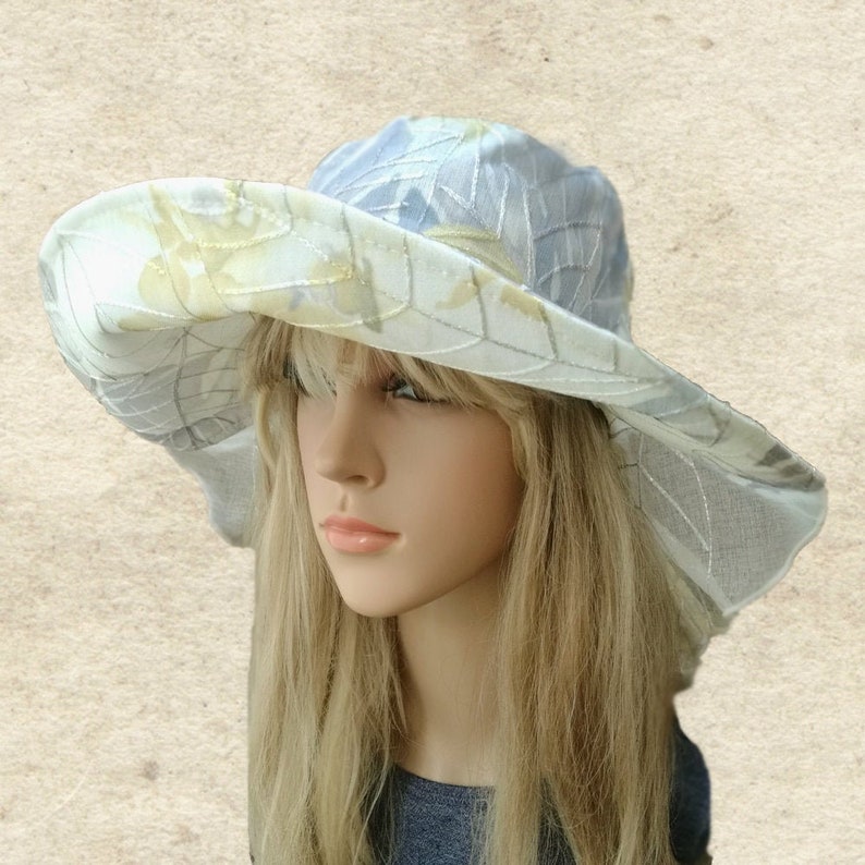 Summer Suns Hats, Travel Womens Hats, Fabric Sun Hat Lady, Fashion