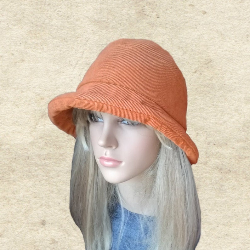 Womens Cloche Hats, Brimmed Hats, Women's Fabric Hats, Hat for Fall ...