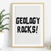 Geology Print. Geologist Gift. Geology Printable. Geologist Print ...