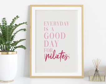 Pilates Art Print. Pilates Printable. Pilates Gift. Pilates Studio Poster. Pilates Wall Decor. Modern Pilates Wall Art. Pilates Teacher Gift