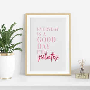 Stampa artistica di Pilates. Pilates stampabile. Regalo Pilates. Poster dello studio di pilates. Decorazione da parete Pilates. Arte moderna della parete di Pilates. Regalo per insegnante di Pilates