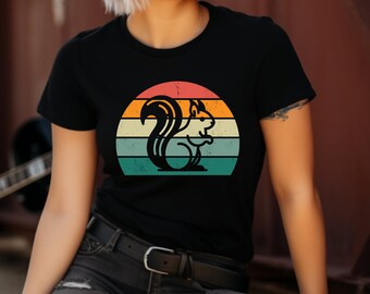 Squirrel Shirt. Squirrel Gift. Squirrel Tee. Squirrel Lover. Animal T-shirt. Nature Shirt. Cute Squirrel Tee. Forest Animal Tee