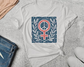 Camisa de empoderamiento. Camiseta feminista. Camisa feminismo. Camiseta de la paz. Las mujeres empoderan. Regalo feminista. Camisa de paz. Regalo de feminismo. Camiseta de empoderamiento