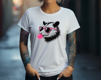 Camiseta de zarigüeya. Regalo de zarigüeya. Amante de las zarigüeyas. Camiseta de zarigüeya. Regalo de marsupial. Bonita camiseta de zarigüeya. Camiseta para amantes de los animales. Camiseta para amantes de la naturaleza #FC1037