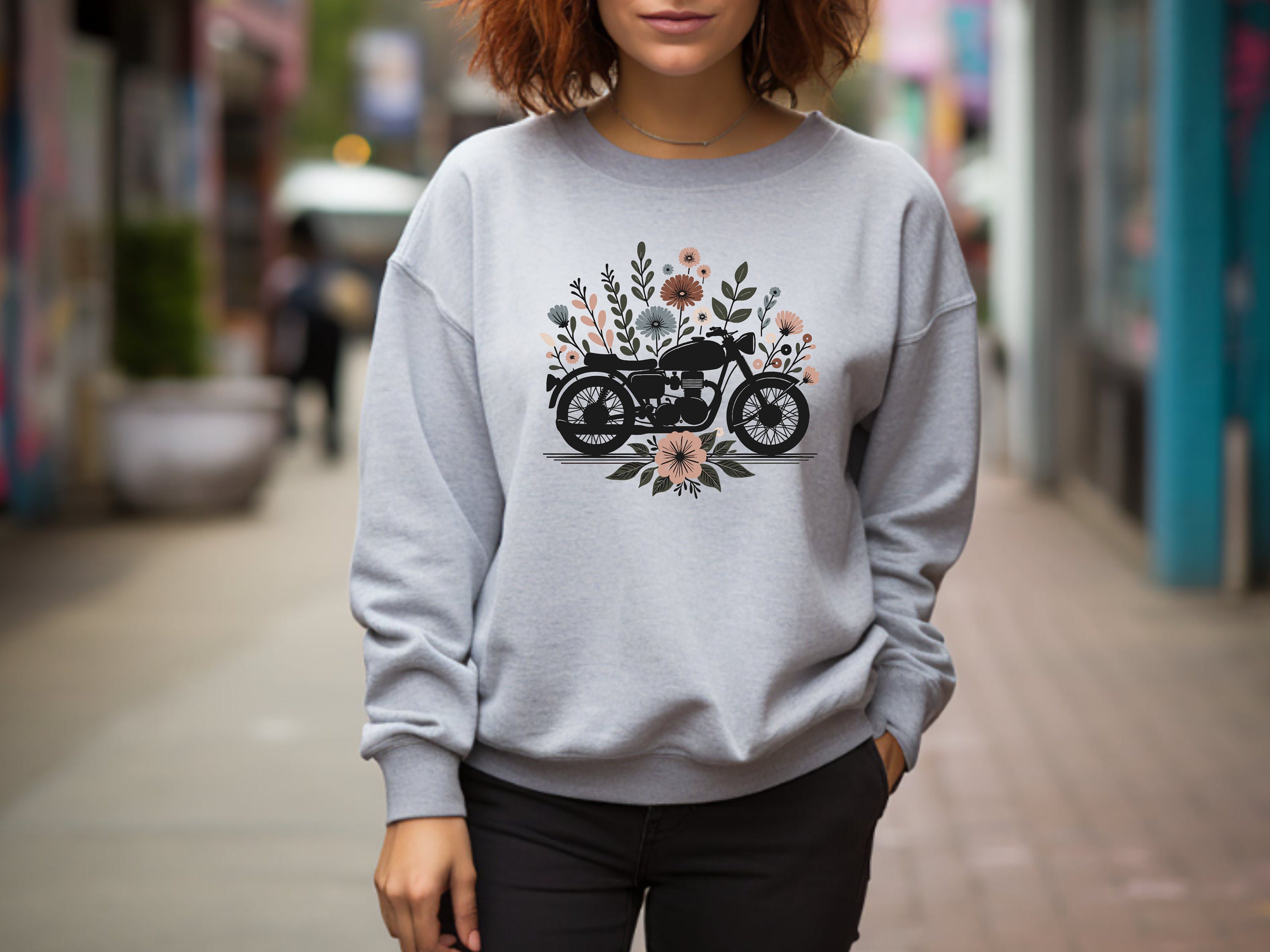 Harley Crewneck - Etsy Harley Crewneck - Etsy