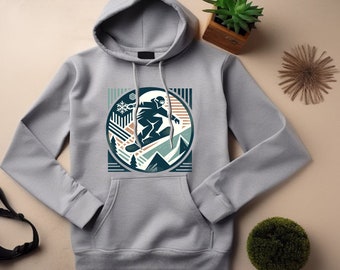 Snowboard Hoodie. Snowboard Gift. Snowboard Sweatshirt. Snowboarding Hoodie. Snowboarding Gift. Winter Sports Hoodie. Winter Sports Gift