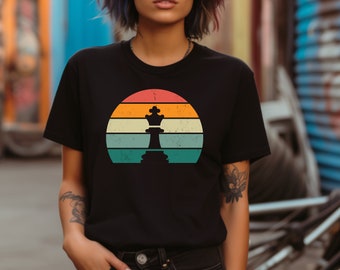 Chess Shirt. Chess Player Tee. Chess Gift. Chess Queen Shirt. Chess Fan Gift. Queen T-shirt. Chess Lover Tee. Chess Game Shirt