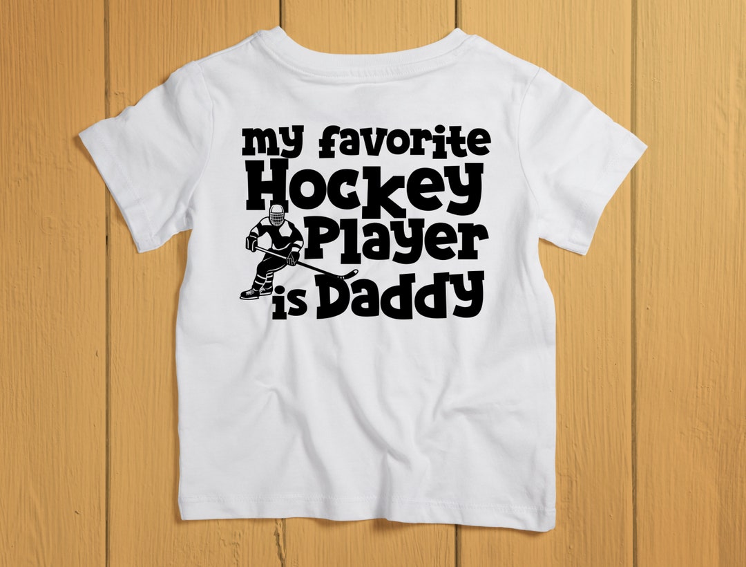 Kids Hockey Player Shirt. Toddler Hockey Player Gift. Hockey Etsy