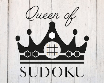 Sudoku SVG. Sudoku Player Svg. Sudoku Lover Svg. Cut File Dxf. Download for Cricut & Silhouette. Sudoku Clipart