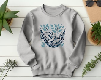 Pull koala. Cadeau koala. Cadeau pour amoureux des koalas. Pull eucalyptus. Pull animal. Cadeau ours koala. Jolies tenues de koala. Faune australienne #FC96