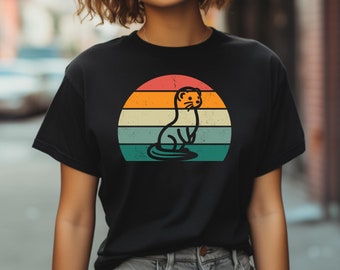 Weasel Shirt. Weasel Gift. Weasel Lover Tee. Animal T-shirt. Animal Lover Gift. Nature Shirt. Cute Weasel Shirt. Mustelid Tee
