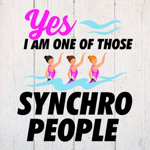 Svg de nage synchronisée. Natation Svg. Synchro Svg. Fichier de coupe de natation synchronisée Dxf. Téléchargement pour Cricut et Silhouette. Svg synchronisé