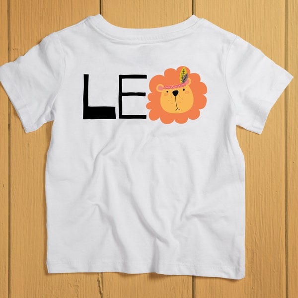 KIDS LONG SLEEVE TOP 4-10 FOR THE LOVE OF LEO main image 1