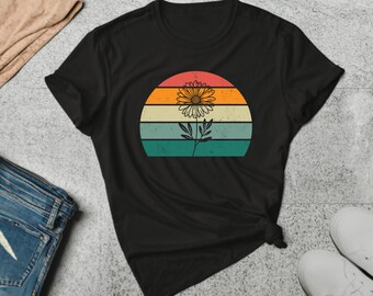 Camiseta de margaritas. Regalo de margaritas. Camiseta de flores. Camiseta para amantes de las margaritas. Camiseta botánica. Camiseta floral. Regalo floral. Camiseta de jardinero. Regalo de jardinero #FC1071