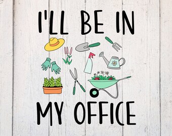 Jardinería SVG. Jardinero SVG. Jardín SVG. Paisajista SVG. Archivo de corte de jardinería Dxf. Descargar para Cricut y Silhouette. Imágenes Prediseñadas de jardinería