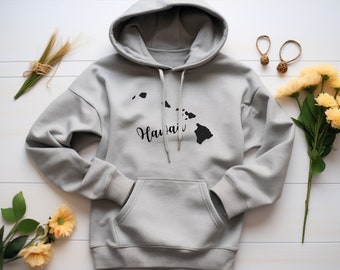 Hawaii Hoodie. Hawaii Gift. Aloha Sweatshirt. Aloha State Hoodie. Hawaiian Hoodie. Hawaiian Gift. Beach Hoodie. Island Life Hoodie