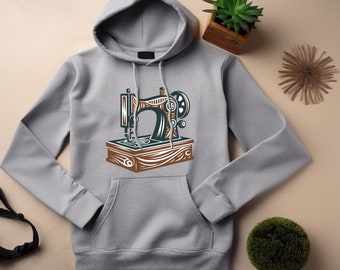 Sewing Machine Gift. Sewing Sweatshirt. Sewing Lover Gift
