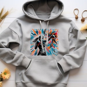 Boxer Hoodie. Boxing Gift. Fitness Hoodie. Fitness Gift. Boxing Sweatshirt. Womens Boxing. Kickboxing Gift. Martial Arts Wear