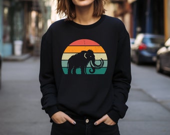 Mammoth Sweater. Mammoth Gift. Prehistoric Gift. Ice Age Sweater. Extinct Animal. Mammoth Lover. History Sweater. Paleontology #FC502