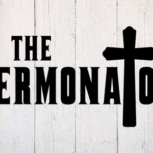 Sermon Svg. Pastor Svg. Christian Svg. Church Svg. Sermon Cut File Dxf. Download for Cricut & Silhouette. Sermon Clipart. Cross Svg