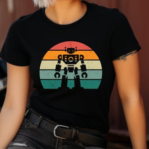 Robot Shirt. Robot Gift. Robotics Tee. Robotics Gift. Tech Shirt. Tech Gift. Geek Shirt. Geek Gift. Nerd Tee. Nerd Gift. AI T-shirt