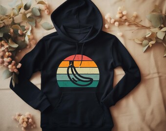Banana Hoodie. Banana Gift. Banana Sweatshirt. Fruit Hoodie. Fruit Gift. Fruit Lover Hoodie. Banana Clothing. Banana Lover Gift #FC987