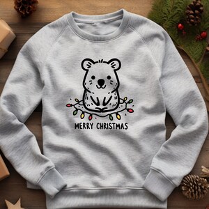Quokka Sweater. Quokka Present. Christmas Present. Animal Sweater. Animal Lover Gift. Holiday Sweater. Holiday Present. Cute Quokka Wear