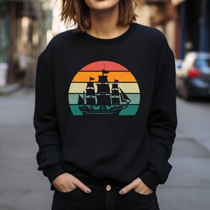 Sailor Sweater. Sailor Gift. Sailing Crewneck. Boat Sweater. Nautical Sweater. Nautical Gift. Sailing Gift. Sea Lover Sweater