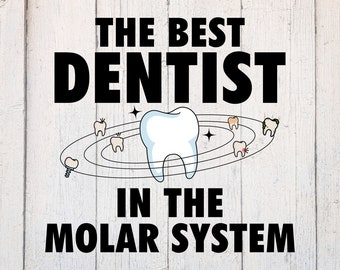 Dentist Svg. Dental School Svg. Tooth Svg. Molar Svg. Dentist Cut File Dxf. Download for Cricut & Silhouette. Dentist Clipart
