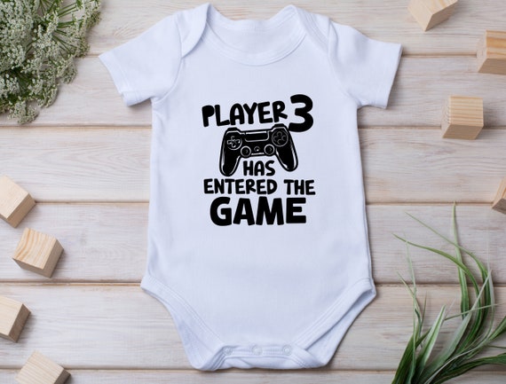 Baby Gamer Parents Gift. New Parents Bodysuit. New Parents Gift
