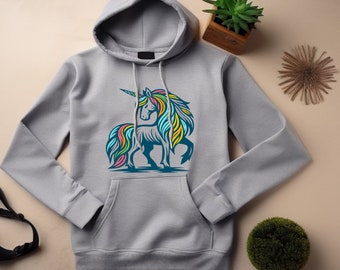 LGBTQ Hoodie. Pride Sweatshirt. Unicorn Hoodie. LGBTQ Gift. Rainbow Unicorn. Pride Gift. Gay Pride Hoodie. Unicorn Gift. Queer Hoodie